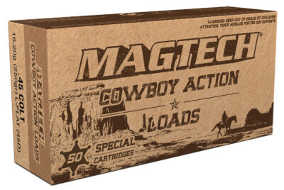 Magtech 45D Cowboy Action  45 Colt (LC) 250 gr Lead Flat Nose (LFN) 50 Bx/ 20 Cs