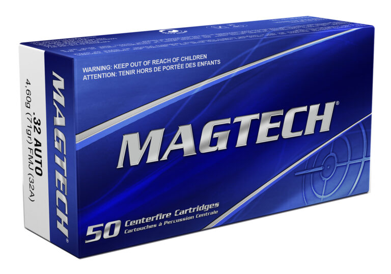 Magtech 32A Range/Training 32 ACP 71 gr Full Metal Jacket (FMJ) 50 Bx/ 20 Cs