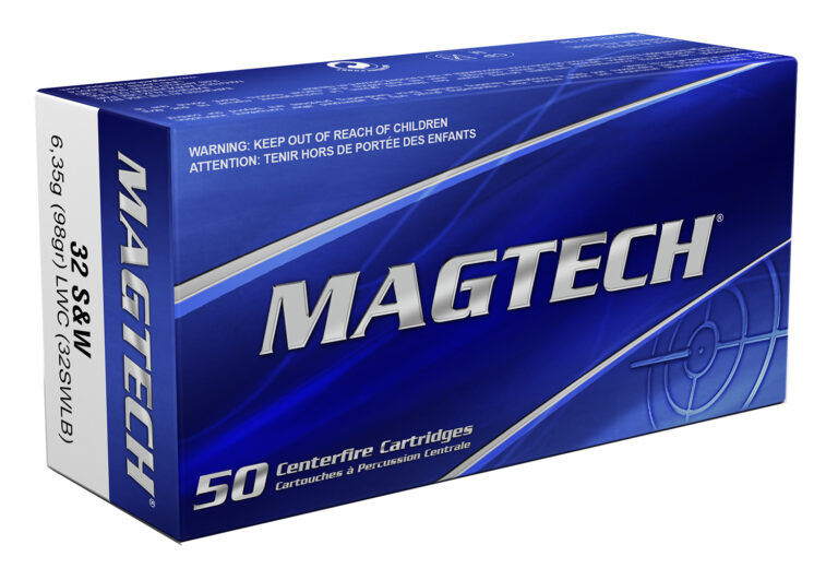 Magtech 32SWLB Range/Training 32 S&W Long 98 gr Lead Wadcutter (LDWC) 50 Bx/ 20