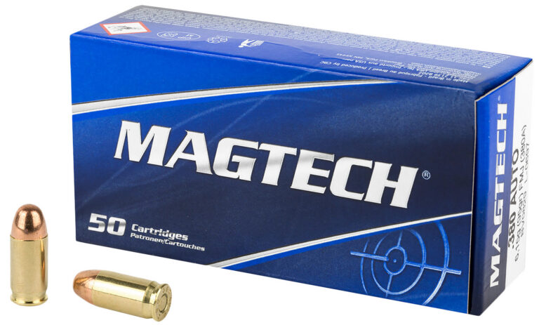 Magtech 380A Range/Training 380 ACP 95 gr Full Metal Jacket (FMJ) 50 Bx/ 20 Cs