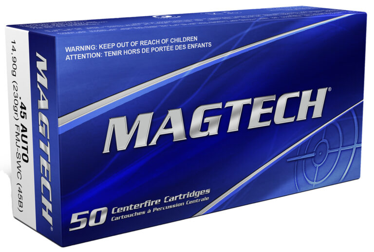 Magtech 45B Range/Training  45 ACP 230 gr Full Metal Jacket Semi-Wadcutter (FMJS