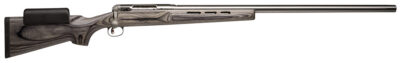 Savage Arms 18154 12 F/TR Full Size 308 Win 1rd 30″ Matte Button Rifled Barrel, Matte Stainless Steel Receiver Drilled & Tapped, Satin Gray Fixed Laminate Stock, Right Hand