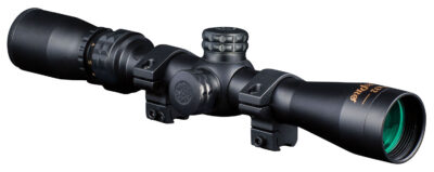 Konus 7260 KonusPro  Matte Black 2-7x32mm 1″ Tube Engraved 30/30 Duplex Reticle Includes Mounting Rings
