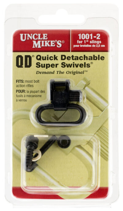 Uncle Mike’s MO10012 Super Swivel  Blued 1″ Steel Quick Detach