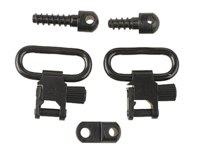 QUICK DETACH SWIVELS 1461-2 W/1” LOOPS FITS RUGER MODEL 44 MAGNUM CARBINE