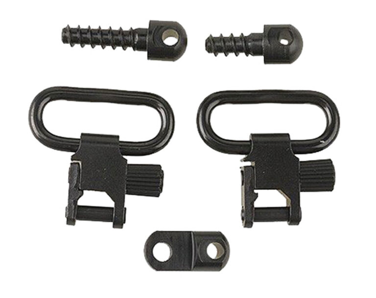 QUICK DETACH SWIVELS 1461-2 W/1'' LOOPS FITS RUGER MODEL 44 MAGNUM CARBINE