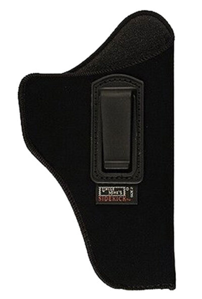 Uncle Mike’s 89021 Inside The Pants Holster IWB Size 02 Black Suede Like Belt Clip Fits Med/Intermediate DA Revolver Fits 4″ Barrel Right Hand