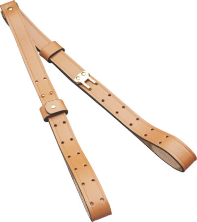 Butler Creek 26112 Military Carry Strap Brown Leather 44″ OAL Two-Piece Rifle