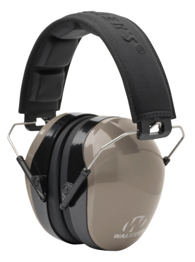 Walker’s GWPDCPMFDE Advanced Protection Passive Muff 26 dB Over the Head Black/Flat Dark Earth Polymer