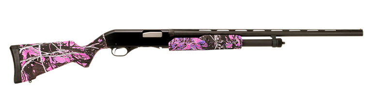 Stevens 22560 320 Compact 20 Gauge 26" 5+1 3" Matte Black Muddy Girl Ambidextrou