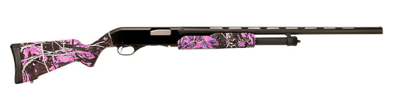 Stevens 22561 320 Field Youth 20 Gauge 22" 5+1 3" Matte Black Muddy Girl Ambidex