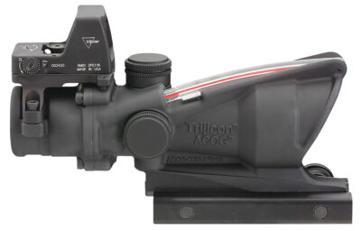 ACOG 223 BDC 4X32MM FIXED RIFLE SCOPE WITH RMR TYPE 2 ACOG 223 BDC 4X32MM FXD RED CROSSHAIR BLK W/TA51 & RMR TYPE2