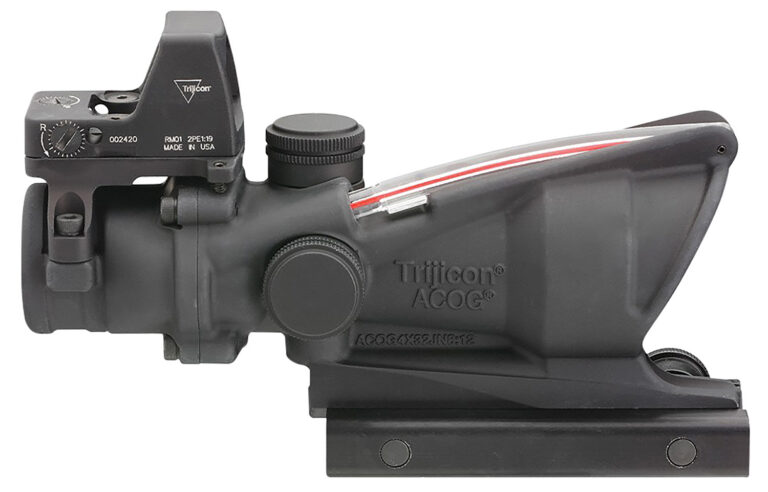 ACOG 223 BDC 4X32MM FIXED RIFLE SCOPE WITH RMR TYPE 2 ACOG 223 BDC 4X32MM FXD RED CROSSHAIR BLK W/TA51 & RMR TYPE2