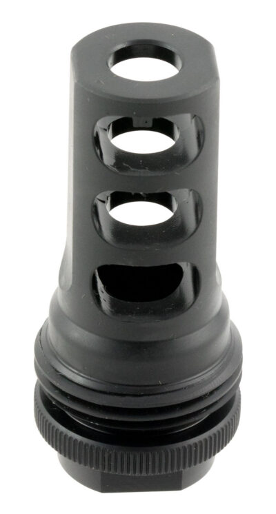 SilencerCo AC1282 ASR Muzzle Brake 30 Cal 1/2″-28 tpi Black