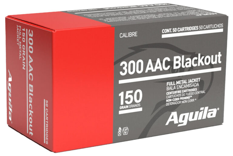 Aguila 1E300110 Rifle  300 Blackout 150 gr Full Metal Jacket Boat Tail (FMJBT) 5