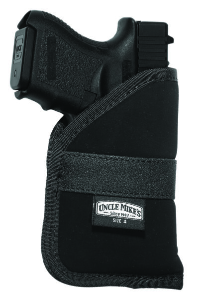 Uncle Mikes 87444 Inside The Pocket  Up to 3.50″Barrel Sub-Compact 9mm/40 Auto,