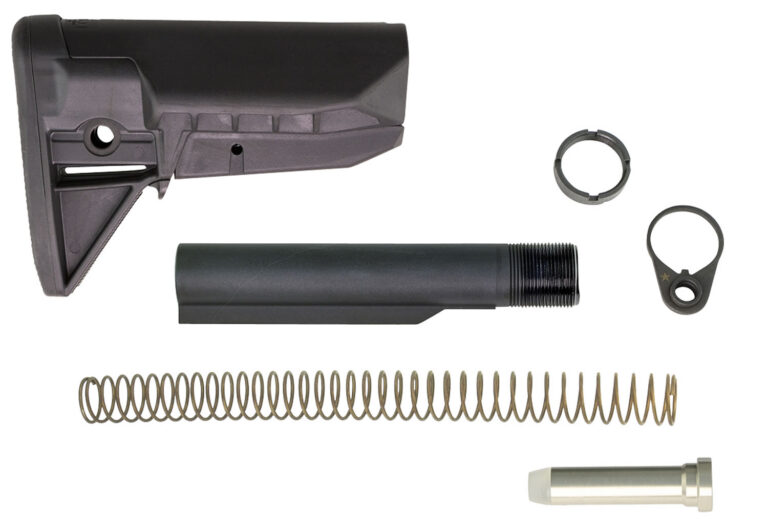 AR-15 BCMGUNFIGHTER MOD 0 SOPMOD STOCK ASSY COLLAPSIBLE MIL-SPEC MOD 0 SOPMOD STOCK ASSY COLLAPSIBLE MIL-SPEC BLK