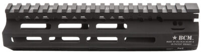 BCM MCMR8556BLK BCMGunfighter MCMR 8″ M-LOK, Free-Floating Style Made of Aluminum with Black Anodized Finish for AR-Platform
