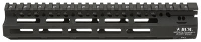 BCM MCMR10556BLK BCMGunfighter MCMR 10″ M-LOK, Free-Floating Style Made of Aluminum with Black Anodized Finish for AR-Platform