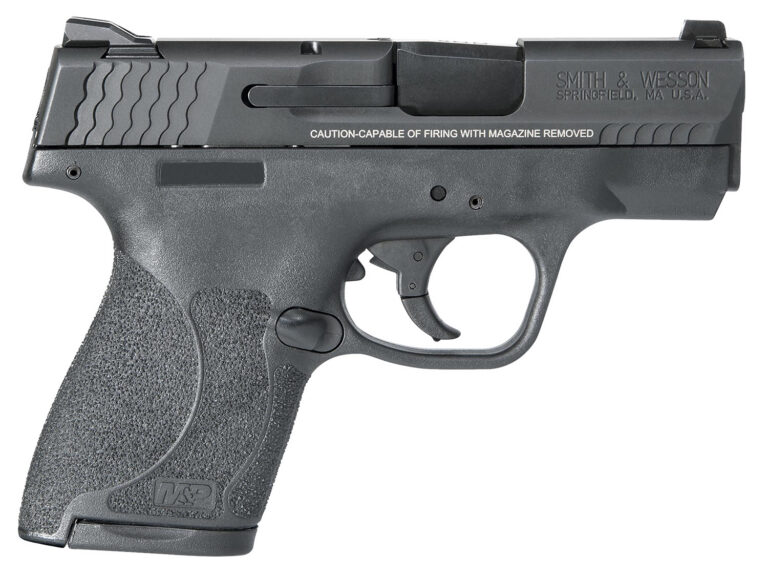 Smith & Wesson 11808 M&P 9 Shield M2.0 9mm Luger 3.10" 7+1 & 8+1 Black Armornite