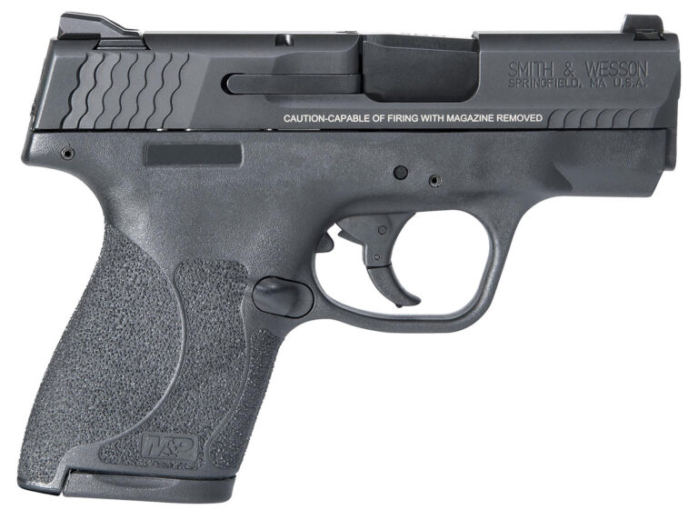 Smith & Wesson 11810 M&P 9 Shield M2.0 9mm Luger 3.10" 7+1 & 8+1 Black Armornite