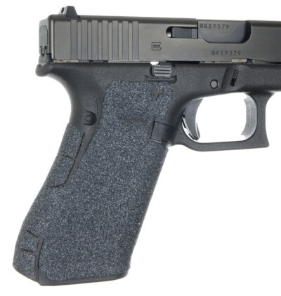 Talon Grips 379G Adhesive Grip  Compatible w/Glock 17/19x/22/24/31/34/35/37/45/47 Gen5 w/No Backstrap, Black Textured Granulate