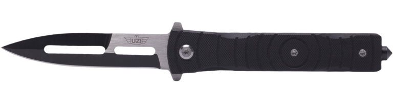 Uzi Accessories UZKFDR014 Tactical Folding Knife Mossad III 2.5" Stainless Stee