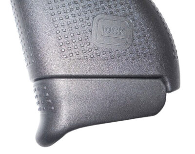 Pearce Grip PG43+1 Magazine Extension  made of Polymer with Black Finish & 3/4″ Gripping Surface for Glock 43 (Adds 1rd)