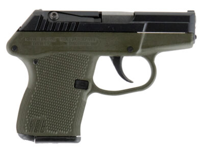 Kel-Tec P32BGRN P-3232 ACP 2.50″ 7+1 Blued Blued Green Polymer Grip