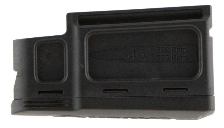 Sauer 80219809 M18 5rd 223 Rem/5.56x45mm NATO For Sauer 100/101/M18 Black Polymer