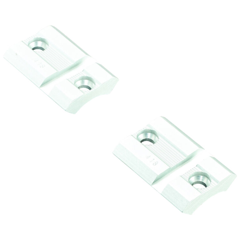 Weaver Mounts 48453 Top Mount Base 418S Silver CVA/Traditions/Winchester
