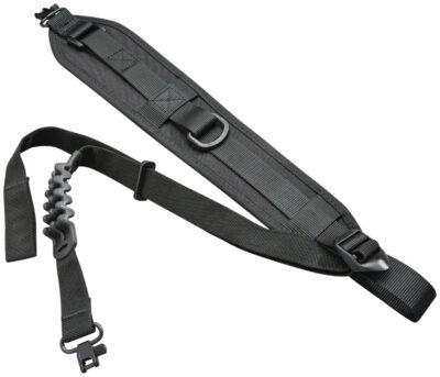Butler Creek 80095 Quick Carry Rifle/Shotgun Sling Black Neoprene 27″- 36″ OAL 1.25″ Wide Adjustable Padded Design & QD Swivels