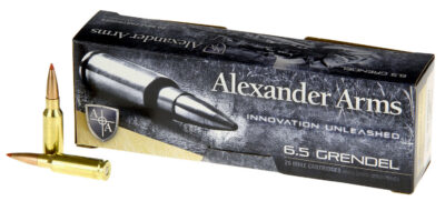 ALEX ARMS 6.5 GREN 129GR SST 20RD