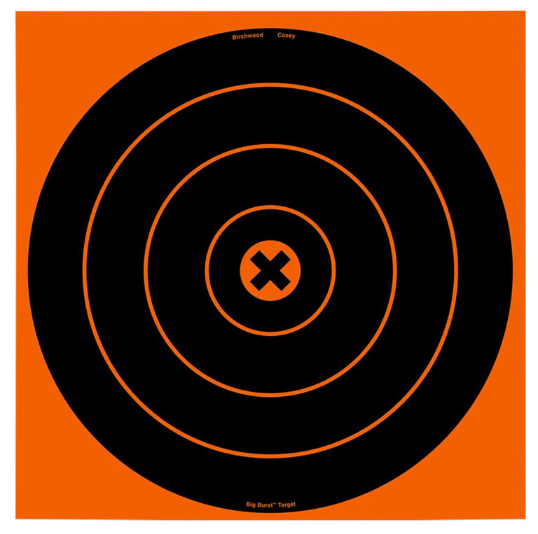 BIG BURST 12" BULL'S-EYE TARGETS - 3-PK