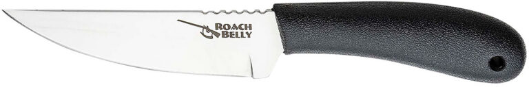 Cold Steel 20RBC Roach Belly Fixed Blade Stainless 4.50" Trailing Point Serrated
