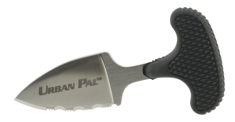 Cold Steel 43LS Urban Pal Stainless 1.50" Spear Point Serrated Synthetic Rubber