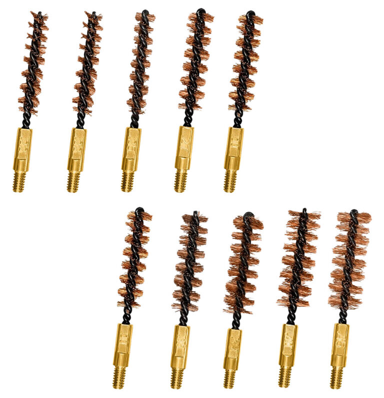 Otis FG380BP Tactical Brushes Variety Pack Bronze .22-.45 Cal Rifle/Pistol 10 Pa