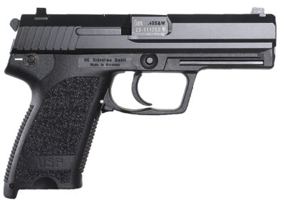 HK 81000324 USP45 V1*CA Compliant* 45 ACP 4.41″ 10+1 Black Blued Black Polymer G