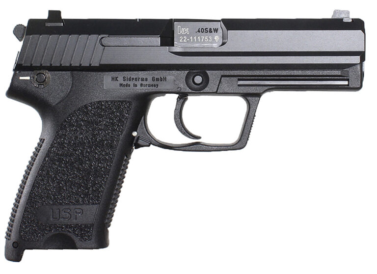 HK 81000324 USP45 V1*CA Compliant* 45 ACP 4.41" 10+1 Black Blued Black Polymer G