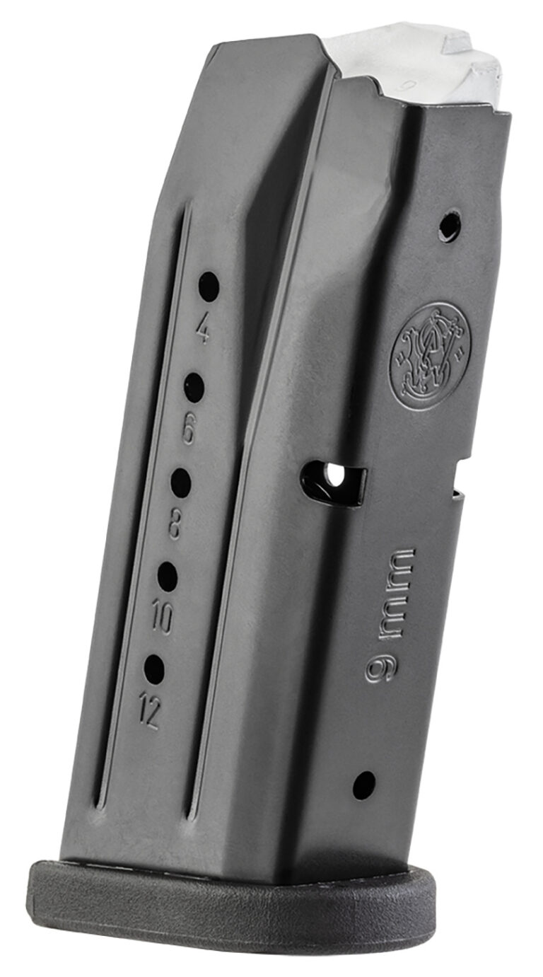 Smith & Wesson 194540000 M&P Compact 12rd 9mmLuger Blued Steel