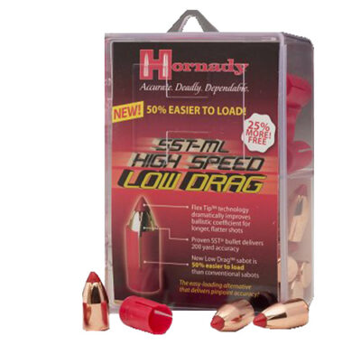 Hornady Muzzleloading Sabots with Bullets 50 Cal. 250 gr. SST Low Drag 20 rd.
