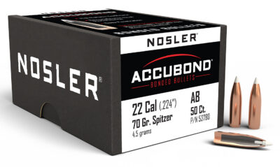 Nosler AccuBond Bullets .22 Cal. 70 gr. Spitzer Point 50 pk.
