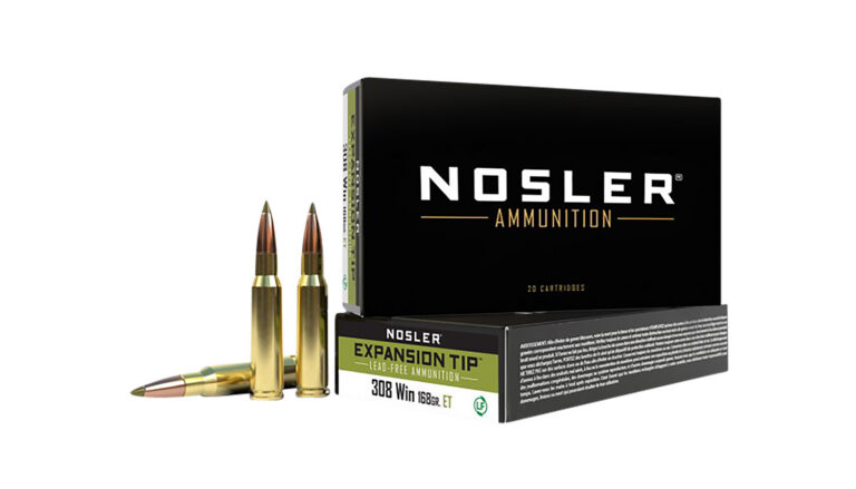 Nosler Expansion Tip Rifle Ammunition 308 Win. 168 gr. ET SP 20 rd.
