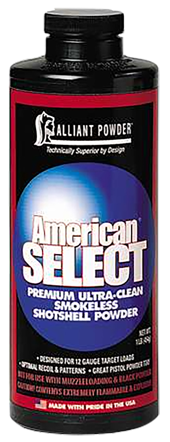 Alliant 150823 American Select Smokeless Shotgun Powder 1lb 1 Canister