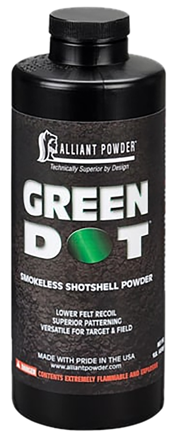 Alliant 150611 Green Dot Smokeless Shotgun Powder 1lb 1 Canister