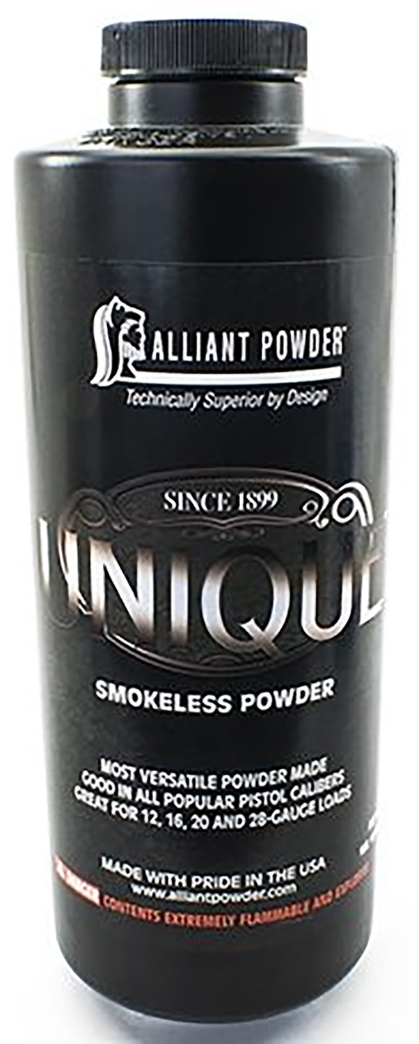 Alliant 150656 Unique Smokeless Pistol/Shotgun Powder 1lb 1 Canister