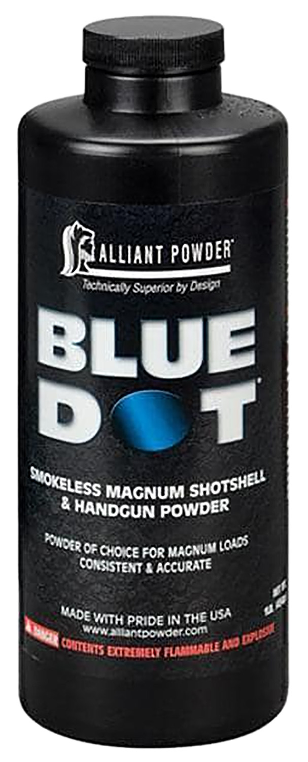 Alliant 150636 Blue Dot Smokeless Magnum Shotshell 1lb 1 Canister