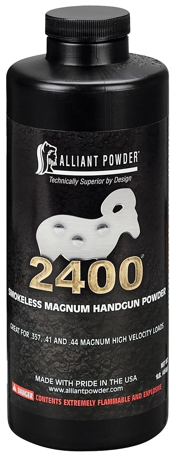 Alliant 150747 2400 Smokeless Magnum Handgun Powder 1lb 1 Canister