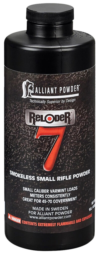 Alliant 150652 Reloder 7 Smokeless Small Rifle Powder 1lb 1 Canister
