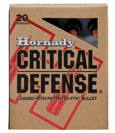 CRITICAL DEFENSE® 223 REMINGTON FTX® POLYMER TIPPED RIFLE AMMO CRITICAL DEFENSE 223 REMINGTON 73GR FTX POLYMER TIPPED 20/BX